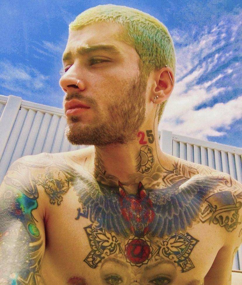 gaya rambut Zayn Malik (instagram.com/zayn)