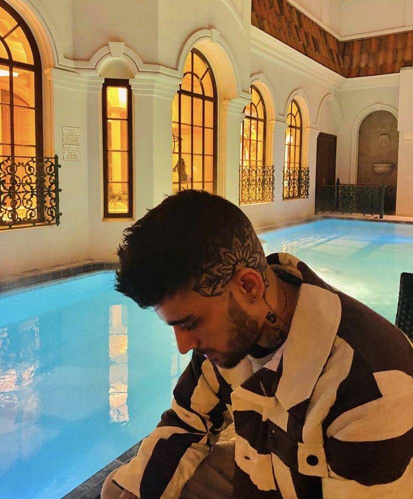 gaya rambut Zayn Malik (instagram.com/zayn)