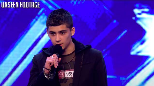 rambut Zayn Malik (YouTube.com/The X Factor UK)