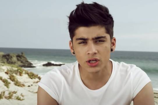 gaya rambut Zayn Malik (YouTube.com/One Direction)