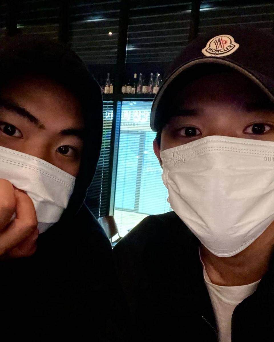 Woo Min Kyu dan Moon Sang Min (instagram.com/woominkyu_)