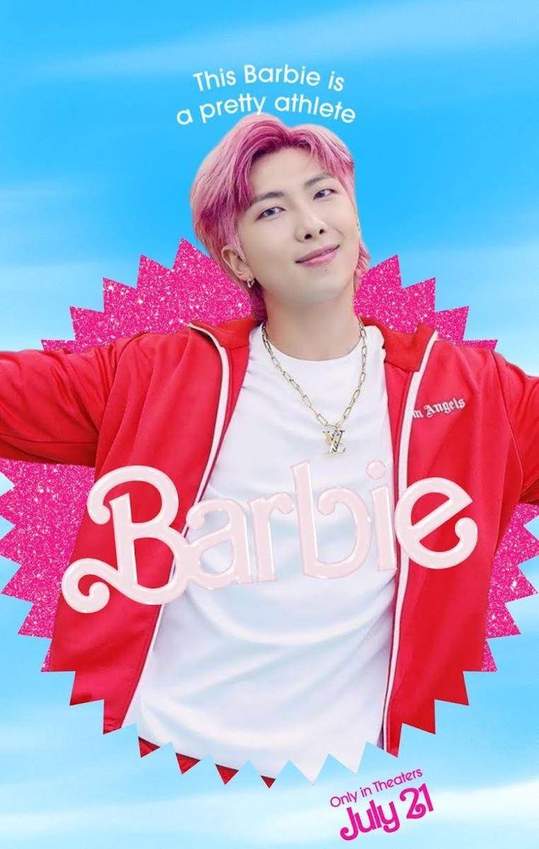 editan member BTS menjadi Ken di film Barbie (twitter.com/snowducktan)