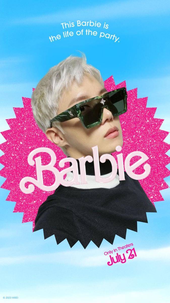 editan member BTS menjadi Ken di film Barbie (twitter.com/cuddlybangtan)