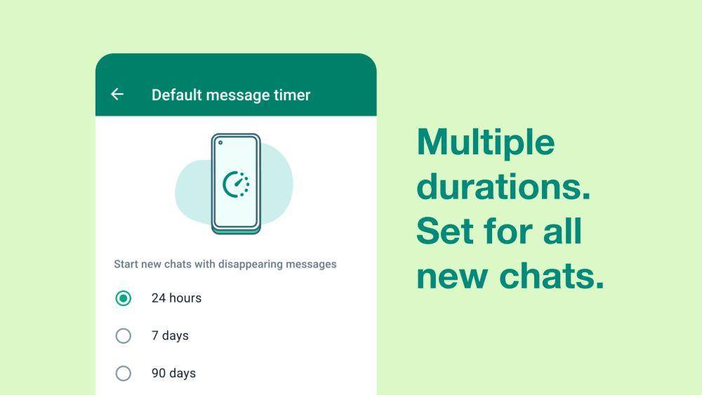 Fitur Pesan Sementara di WhatsApp (dok. WhatsApp)