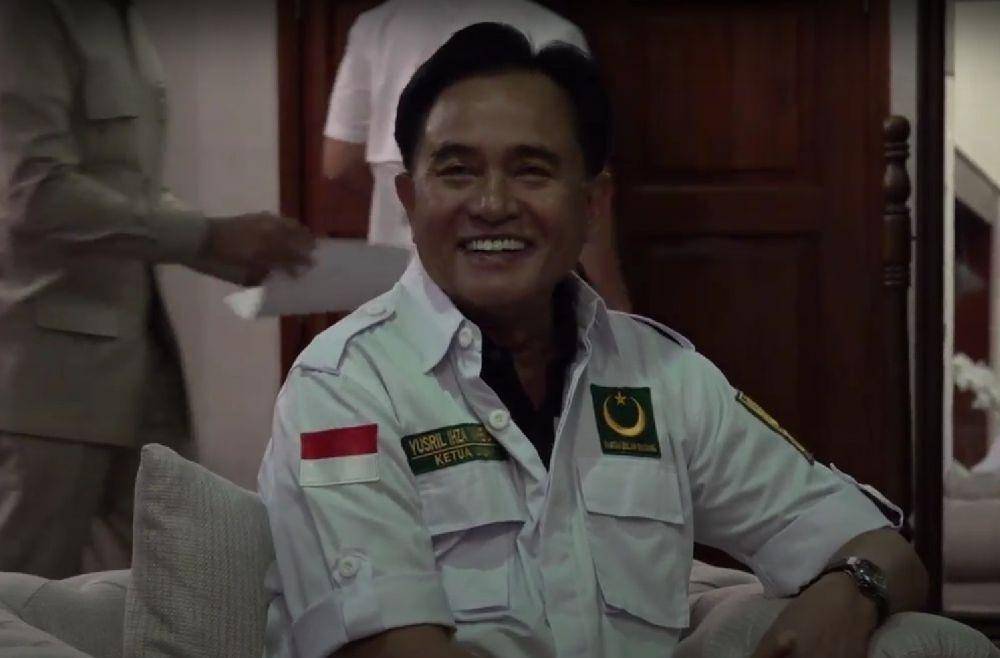 Pertemuan Ketua Umum Partai Bulan Bintang (PBB) Yusril Ihza Mahendra dengan Ketum Gerindra Prabowo Subianto di Jalan Kertanegara, Jakarta Selatan, Kamis, 6 April 2023 (dok. Tim Media Prabowo)