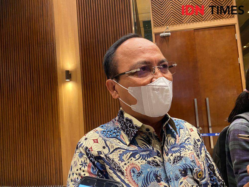 Direktur Utama PT Jasa Marga (Persero) Tbk, Subakti Syukur. (IDN Times/Vadhia Lidyana)