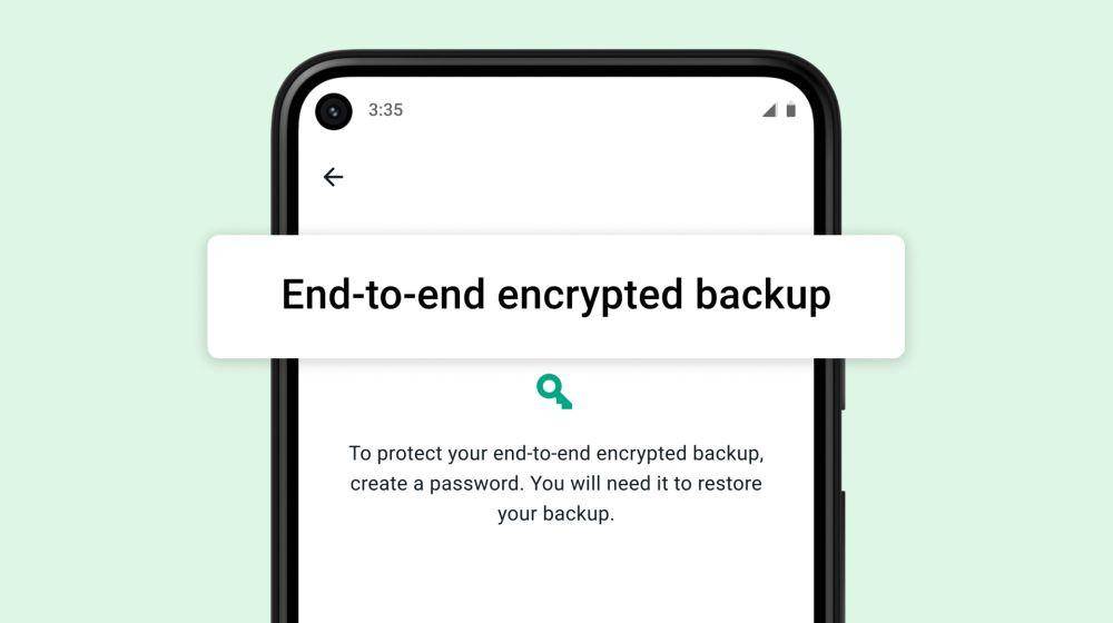 fitur enkripsi backup cloud di WhatsApp (dok. WhatsApp)
