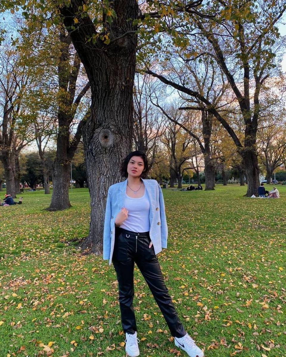 Gaya boyish ala Marella INTM Cycle 3 (instagram.com/mariamulwanto)