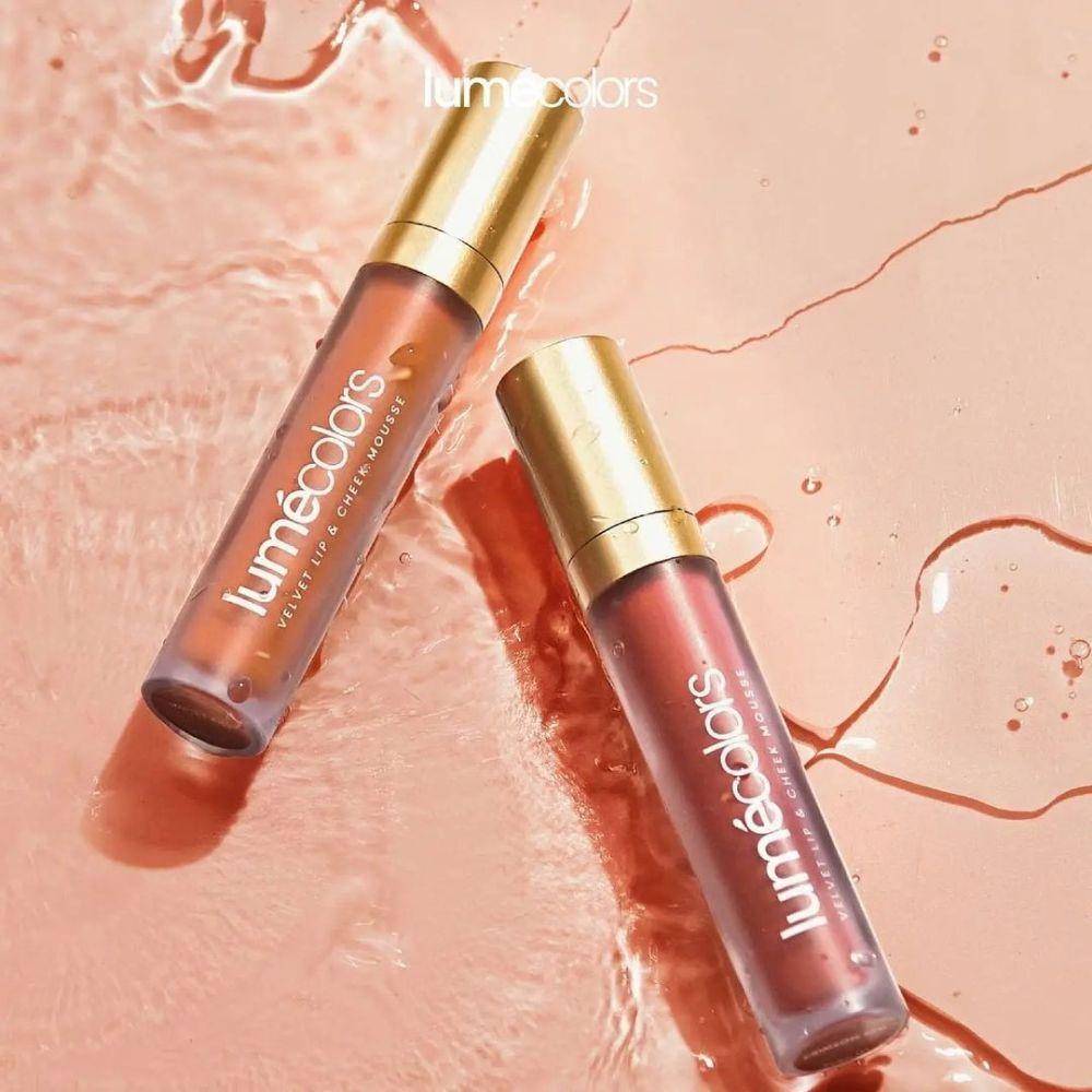 Lumecolors Velvet Lip & Cheek Mousse (instagram.com/lumecolors_id)