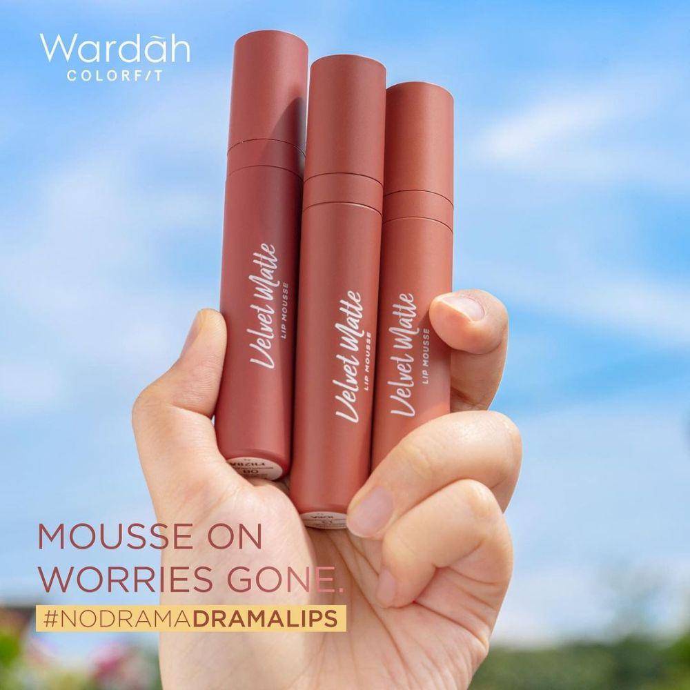 Wardah Colorfit Velvet Matte Lip Mousse (instagram.com/wardahbeauty)