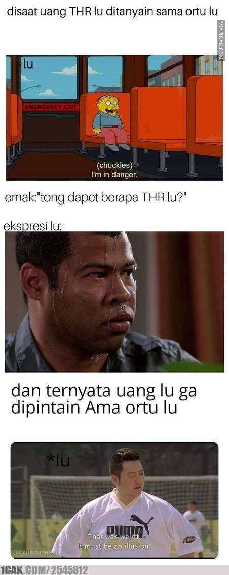 meme THR diambil emak (1cak.com)