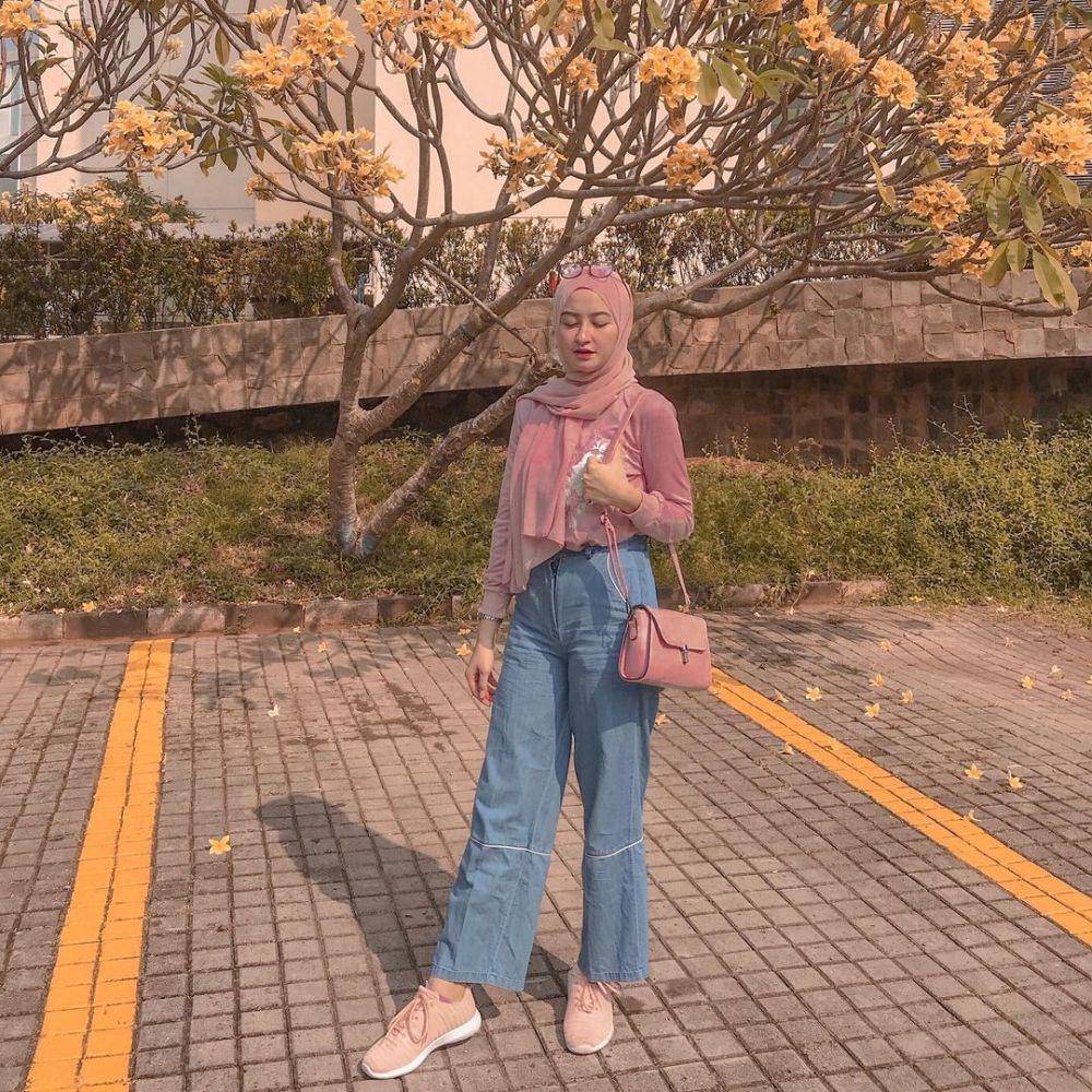 OOTD bukber ala Shania Indriani (instagram.com/shaniaindryn)
