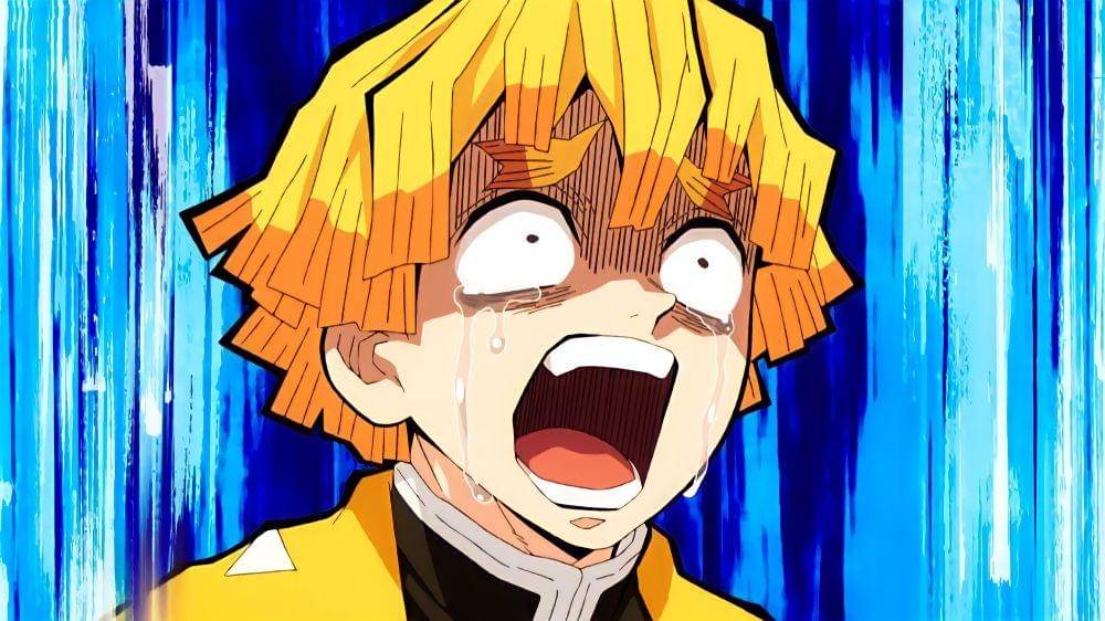 Zenitsu Agatsuma (dok. Ufotable/ Kimetsu no Yaiba)