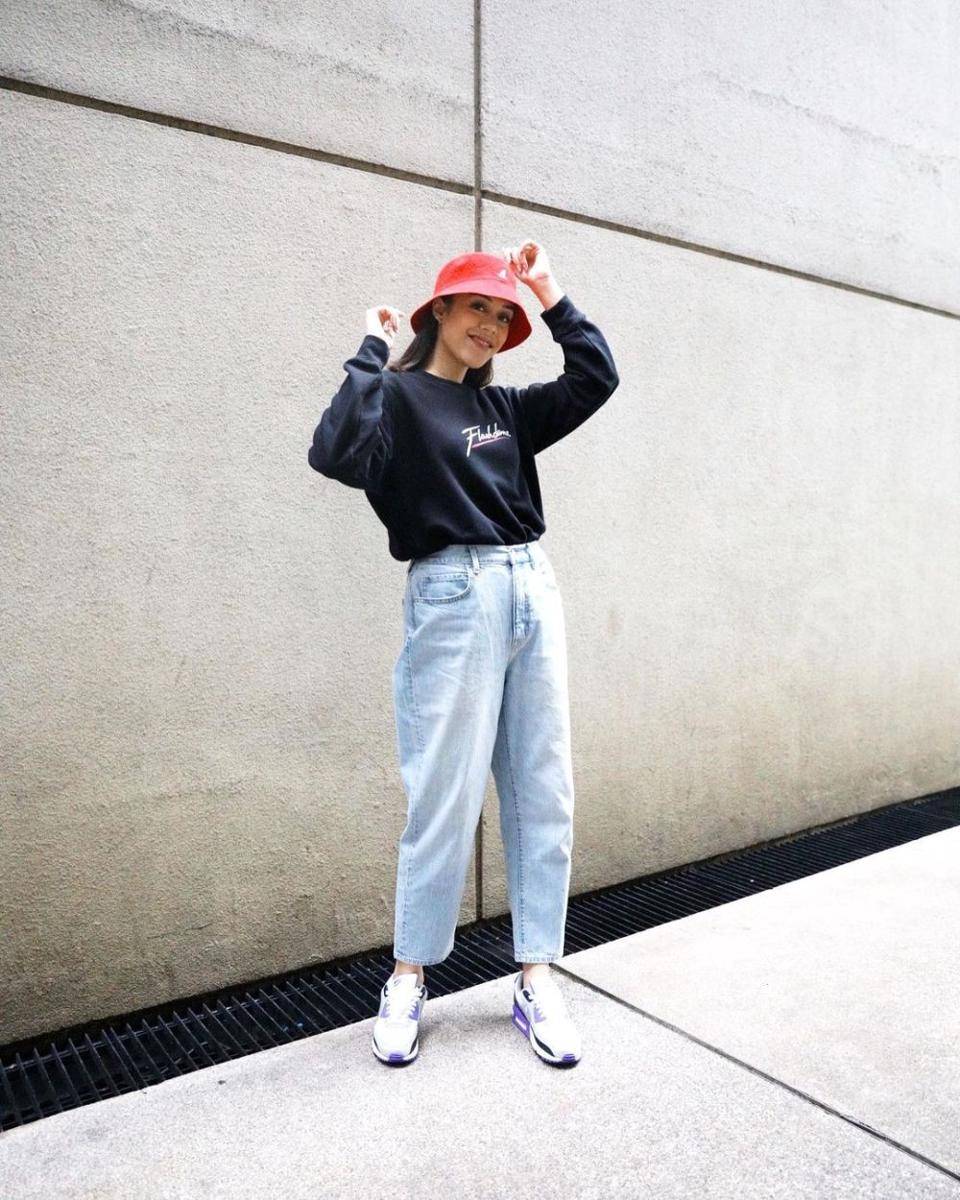 Outfit kasual ala Athena Thalita (instagram.com/athenathalia)