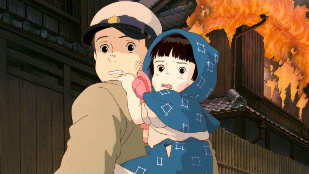 cuplikan film Grave of Fireflies (dok. Studio Ghibli/Grave of Fireflies)