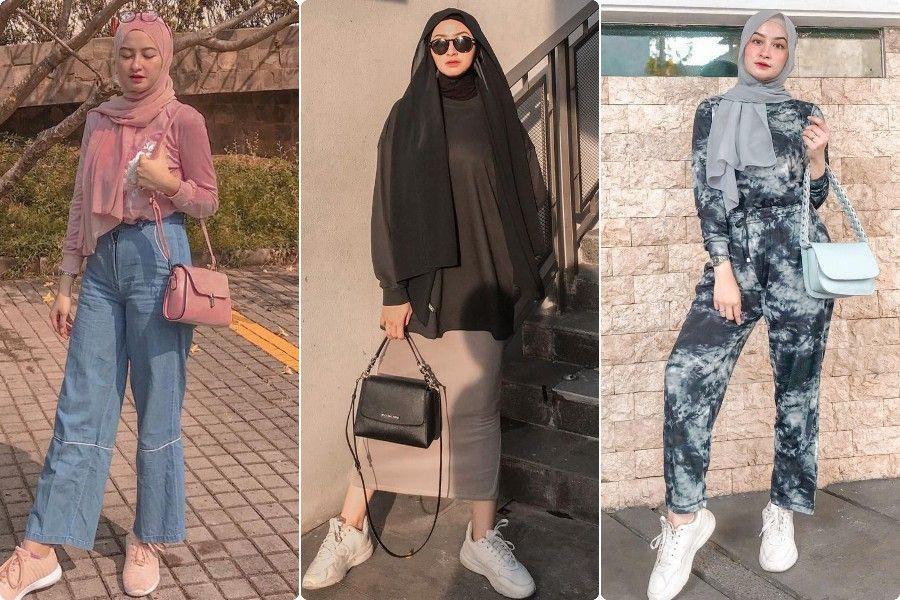 9 OOTD Hijab ala Shania Indriani, Ide Cemerlang buat Buka Bersama!