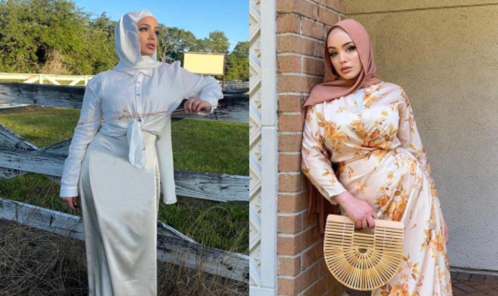 10 Inspirasi Outfit Idul Fitri ala Selebgram Enas Awadallah
