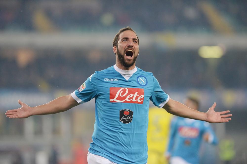 Gonzalo Higuain (twitter.com/EuropaLeague)