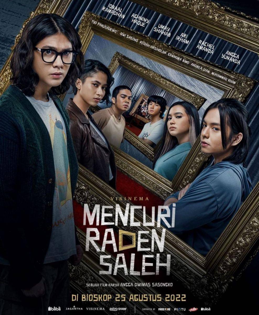 poster film Mencuri Raden Saleh (doc. Visinema Pictures/Mencuri Raden Saleh)