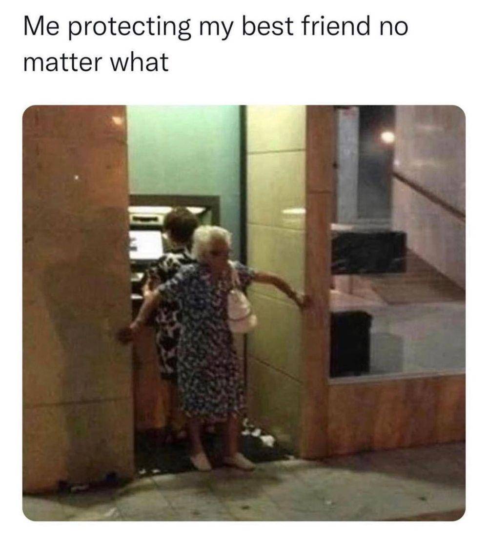 meme kamu dan bestie (instagram.com/memesandmoodz)