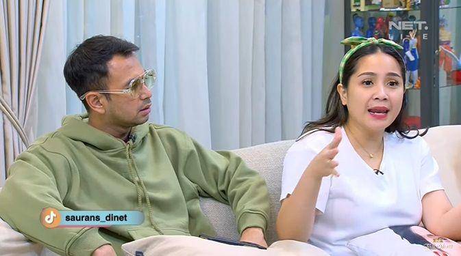 potret Raffi, Nagita, dan Bebi Romeo dengarkan lagu Aldi Taher (youtube.com/Ini Talk Show)
