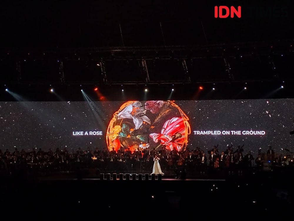 Ibadah Jumat Agung di Gereja Bethany Nginden Surabaya, Jumat (7/4/2023). (IDN Times/Khusnul Hasana).