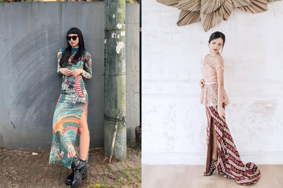 Adu gaya Helen Hiu vs. Paula Andrea, keduanya 1st Runner Up INTM (instagram.com/paulaandreas_ | instagram.com/helenhiuu)