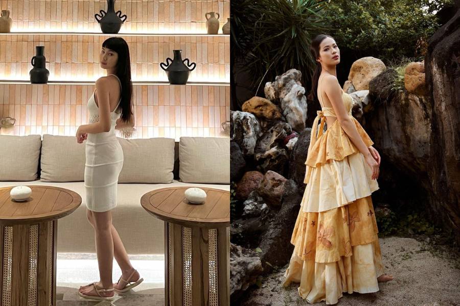 Adu gaya Helen Hiu vs. Paula Andrea, keduanya 1st Runner Up INTM (instagram.com/paulaandreas_ | instagram.com/helenhiuu)