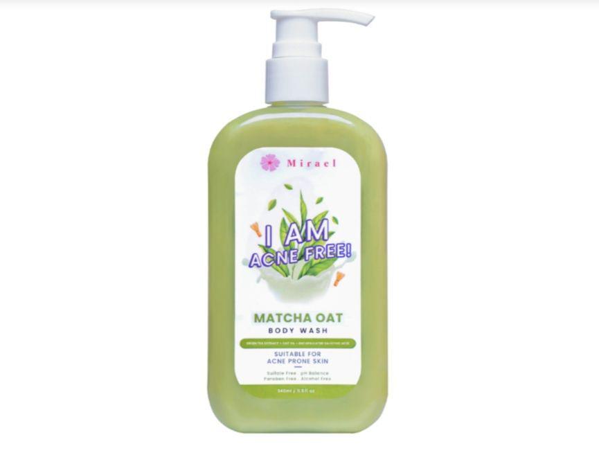 Mirael I Am Acne Free Matcha Oat Acne Free Body Wash (sociolla.com)