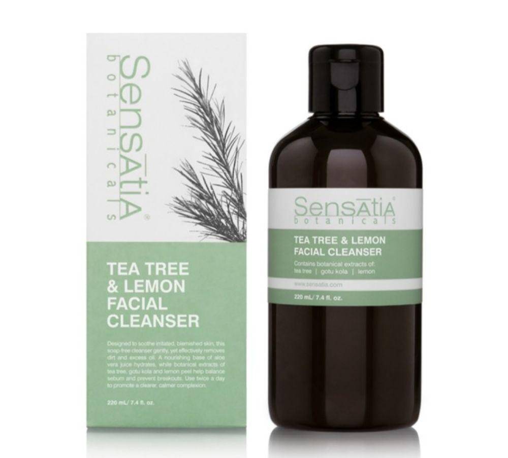 Sensatia Botanica Tea Tree and Lemon Facial Cleanser (tokopedia.com/Daebak Oppa)
