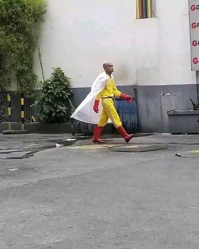 potret kirain orang terkenal (instagram.com/bikinsemangat)