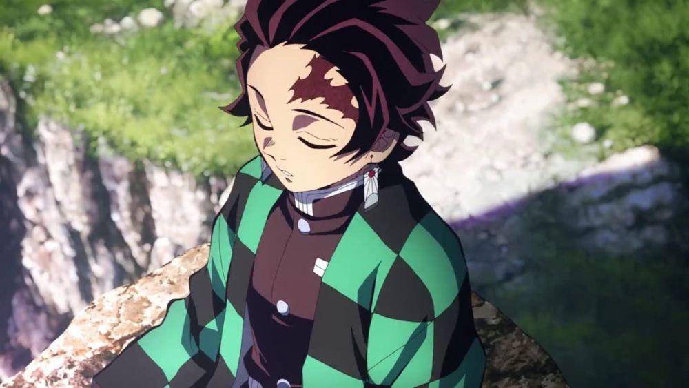 Tanjiro Kamado di Demon Slayer - To The Swordsmith Village (dok. Ufotable/Demon Slayer - To The Swordsmith Village)