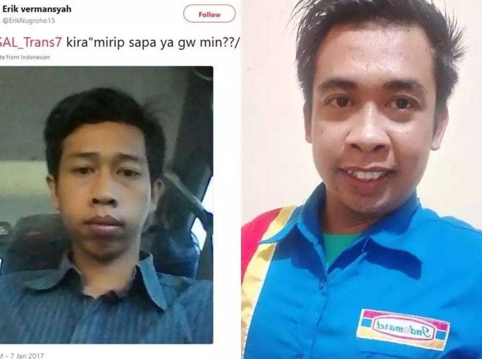 potret kirain orang terkenal (instagram.com/wargareceh.id)