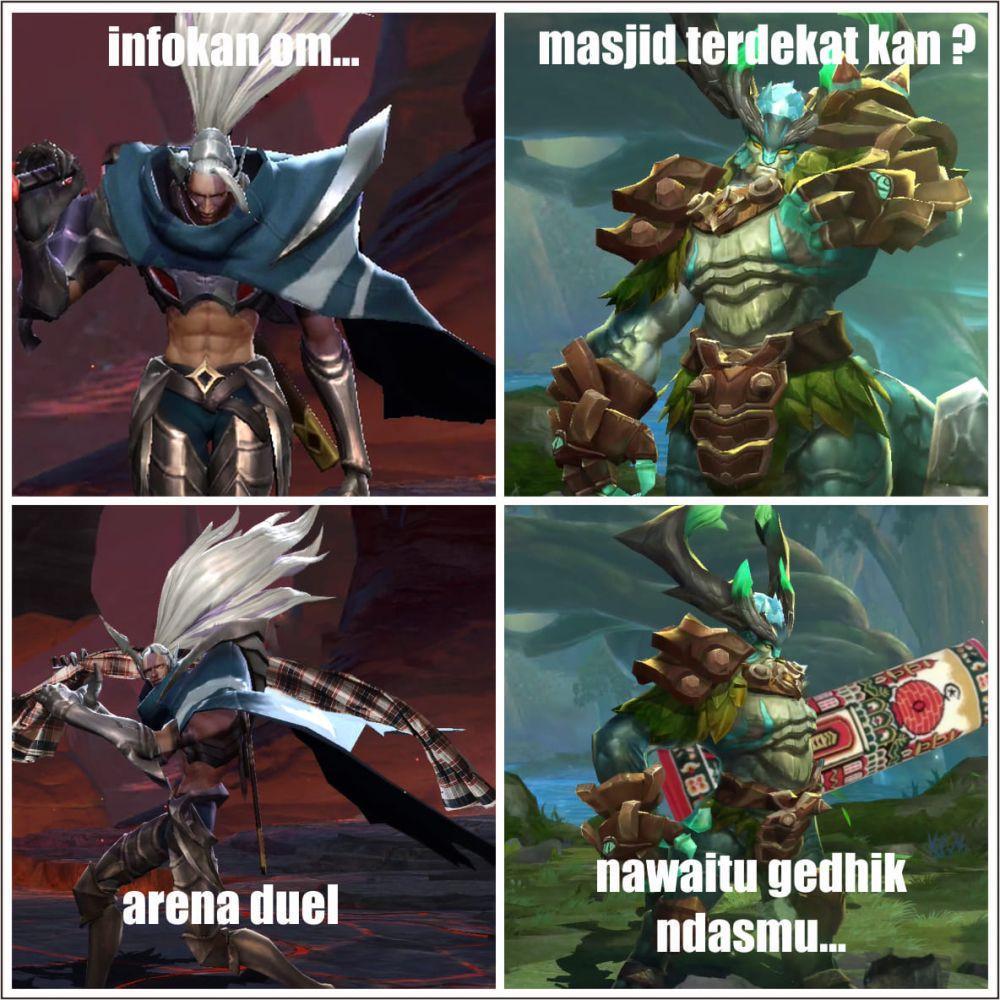 meme perang sarung (facebook.com/firmanzahyuli)
