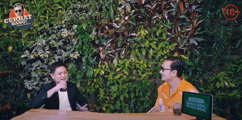 Bobon Santoso dan Denny Sumargo (youtube,com/CURHAT BANG Denny Sumargo)