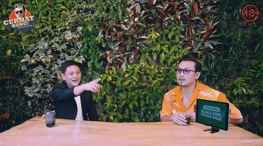 Bobon Santoso dan Denny Sumargo (youtube,com/CURHAT BANG Denny Sumargo)