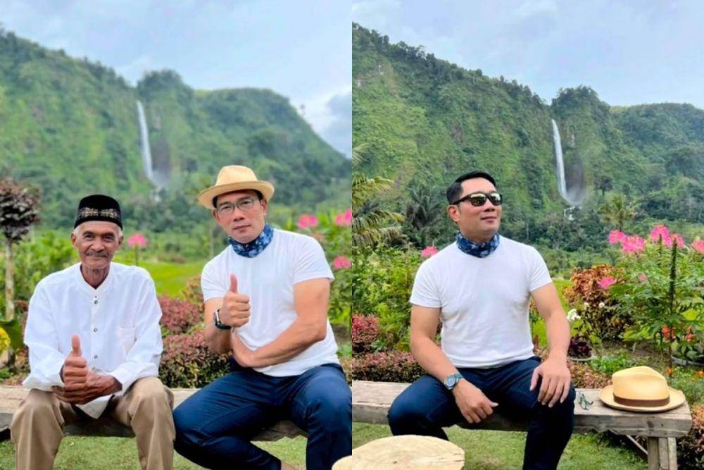 Ridwan Kamil ke rumah Abah Jajang (instagram.com/ridwankamil)