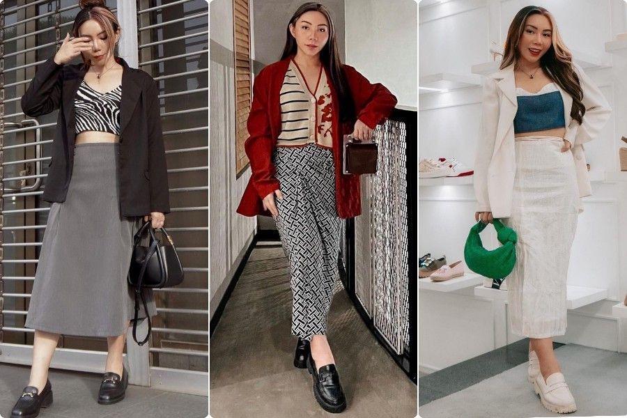 9 Perpaduan Blazer dan Skirt ala Kyra Nayda, bak Eonnie Korea