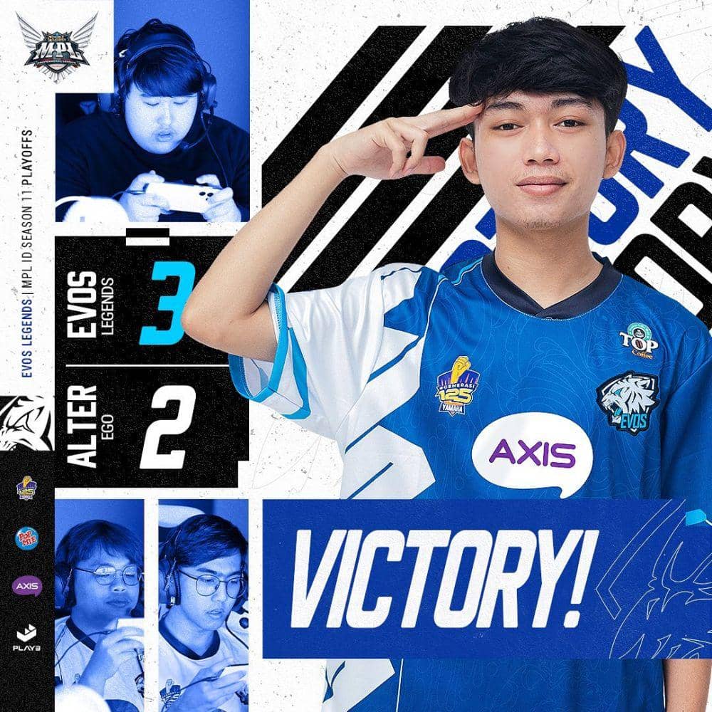 Evos Legends Pulangkan Alter Ego di MPL ID S11