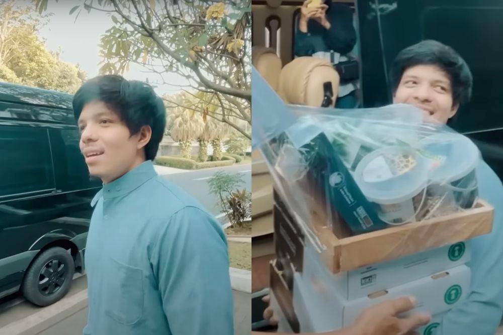 momen Atta dapat kejutan dari Gen Halilintar (youtube.com/attahalilintar)
