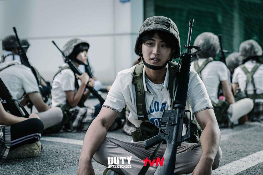 Kim Min Chul di Duty After School (instagram.com/tvn.asia)