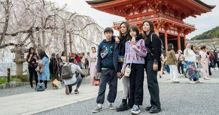 Wulan Guritno Liburan di Jepang (Instagram.com/wulanguritno)