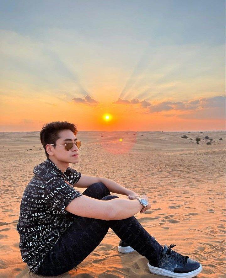 outfit black mamba ala Athalla Naufal (instagram.com/athallanaufal7)
