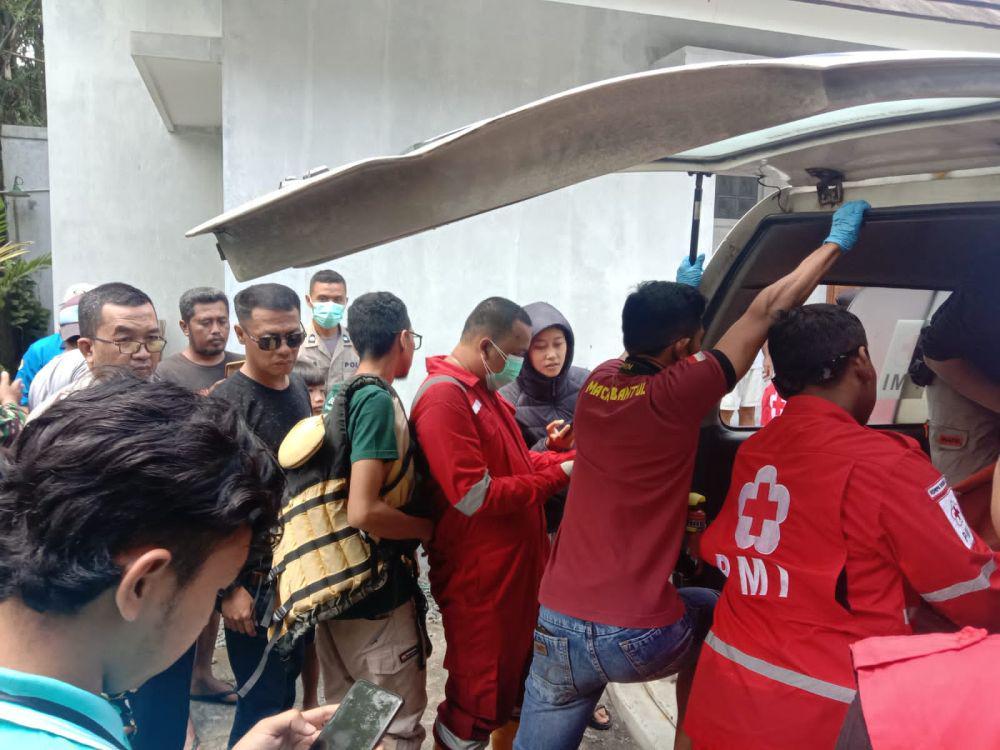 Penemuan orok tanpa kepala di Sungai Bedok, Bantul. (IDN Times/Daruwaskita)