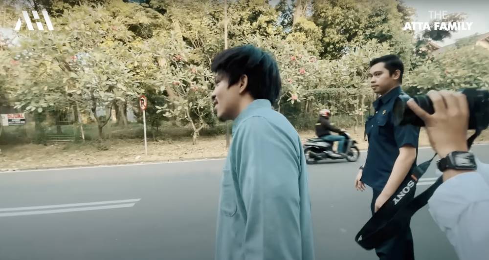 momen Atta dapat kejutan dari Gen Halilintar (youtube.com/attahalilintar)