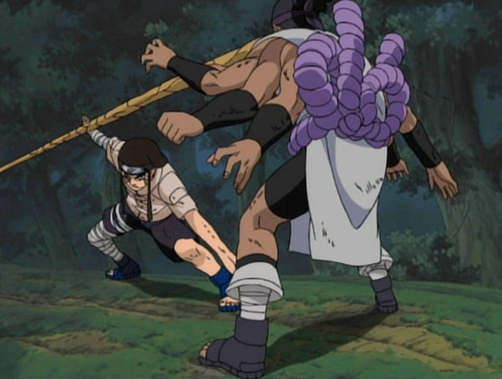 Pertarungan Terbaik di Naruto - Neji vs Kidomaru