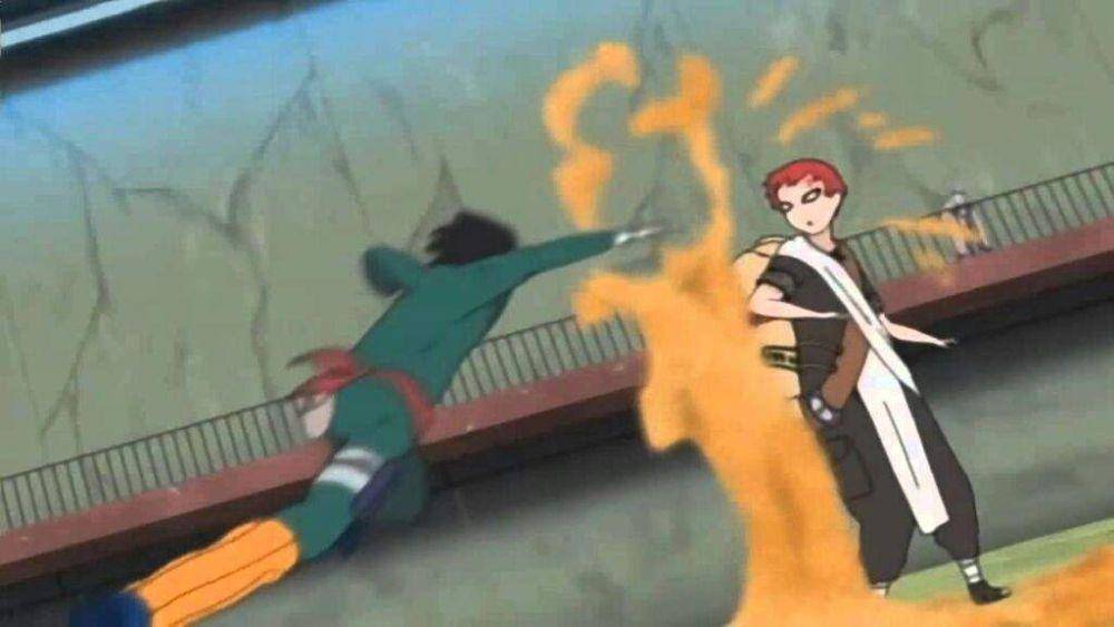 Pertarungan Terbaik di Naruto - Rock Lee vs Gaara