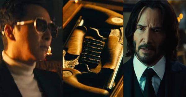 Duel pistol antara John dan Caine ( Dok. Lionsgate / John Wick 4 )