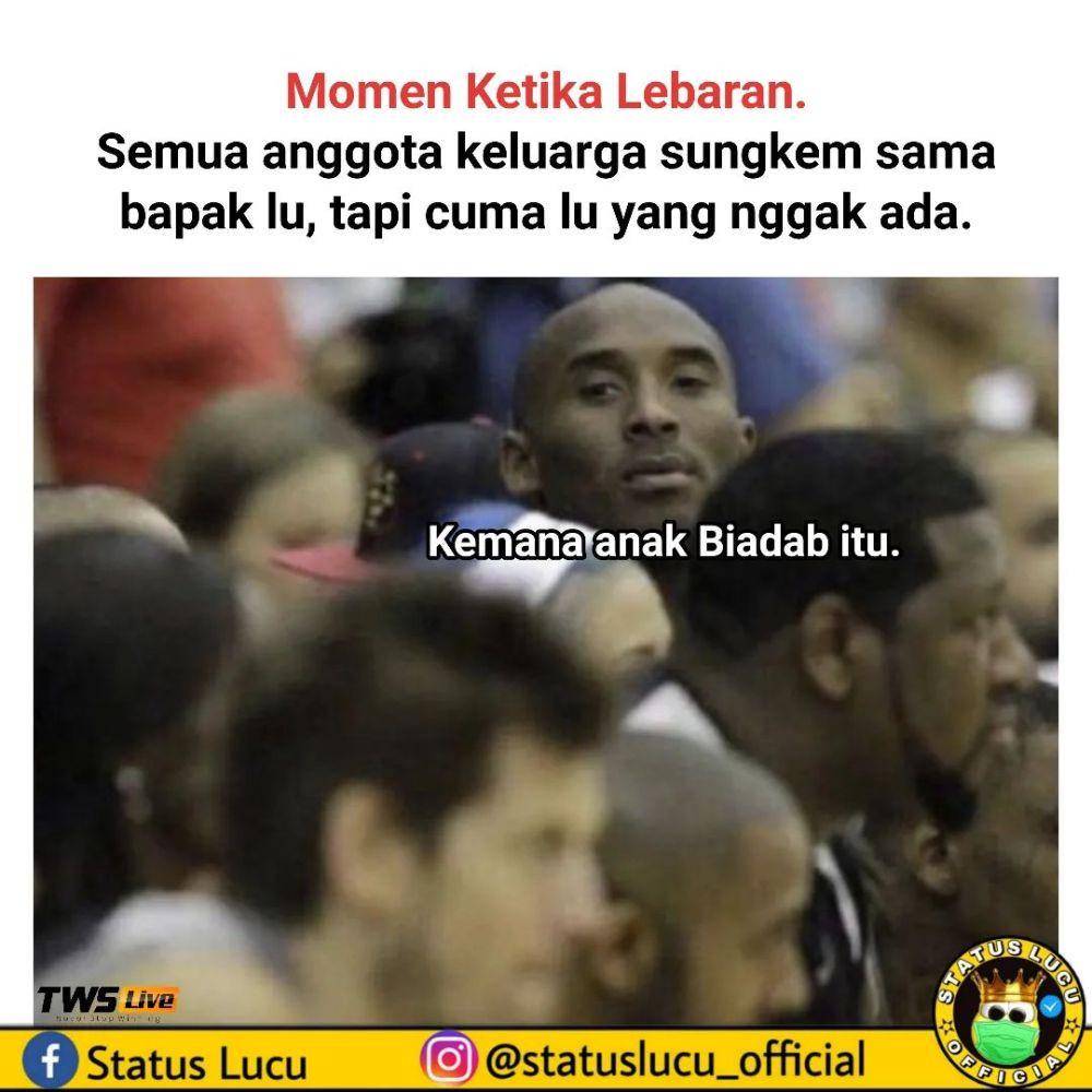 meme sungkem Lebaran (instagram.com/statuslucu_official)