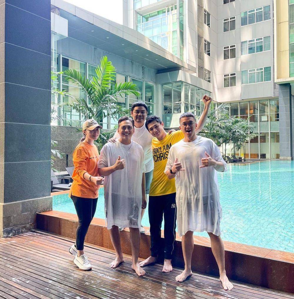 Rayn Wijaya pacar Ranty Maria dibaptis (TikTok.com/ntymaria)